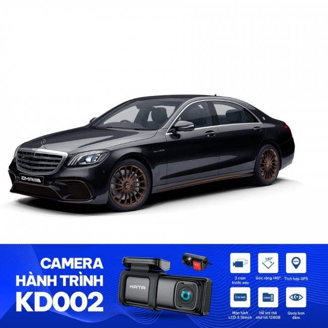 Lắp Camera Hành Trình KD002 Cho Mercedes S65 AMG 2019